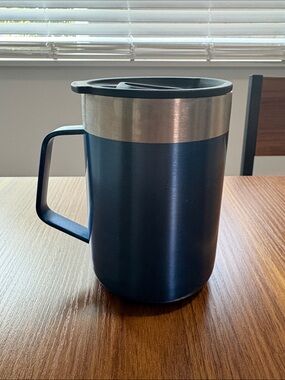 Contigo Stainless Steel Travel Mug in Blue and Silver